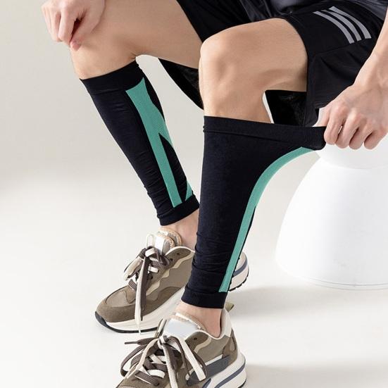 1 Pair Compression Calf Sleeves Extra Soft Stretchy Washable Breathable Friendly To Skin Cramp Relief Unisex Compression Calf