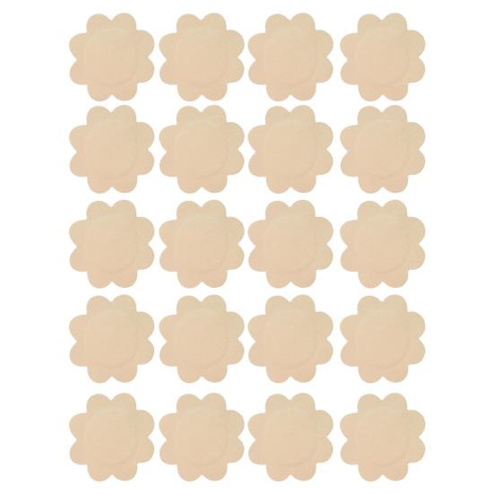 Yousheng Nipple Cover Disposable Nipple Pasties Invisible Nipple Petals Cover Thin Satin Nipple Breast Stickers Self-Adhesive No Show Bra