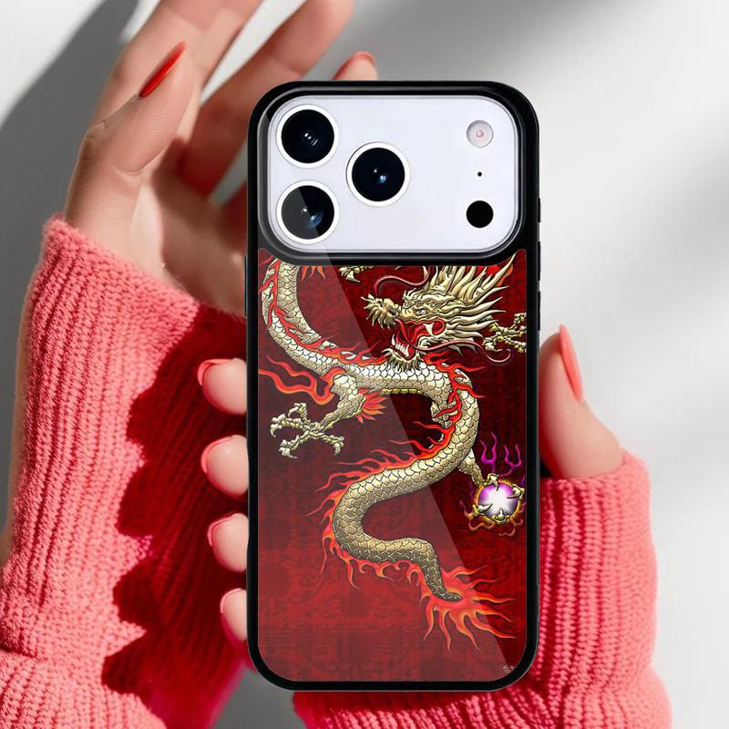 DRAGON TATTOO JAPANESE Phone Case for iPhone 17 16 15 14 13 Pro Max Back Cover for 12 11 Pro Coque