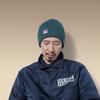 BEN DAVIS Original Mini Logo Knit Beanie Heather Black