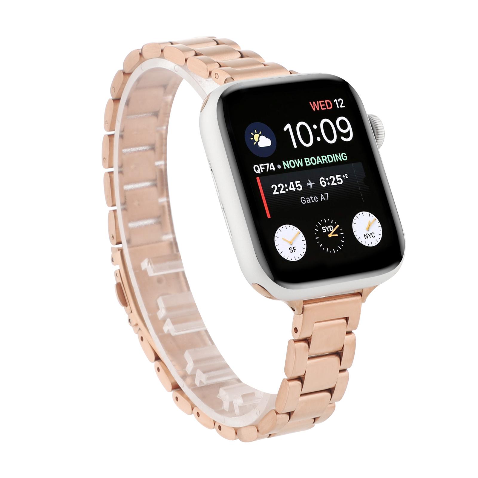 Классический браслет из нержавеющей стали для Apple Watch Band 6 7 8 9 SE 49 мм 41 мм 40 — фото 5