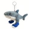 16-18cm Italian Brainrot Plush Keychains Doll Keyring Stuffed Peluche Toy Tralalelo Tralala Tung Tung Tung Sahur Gift