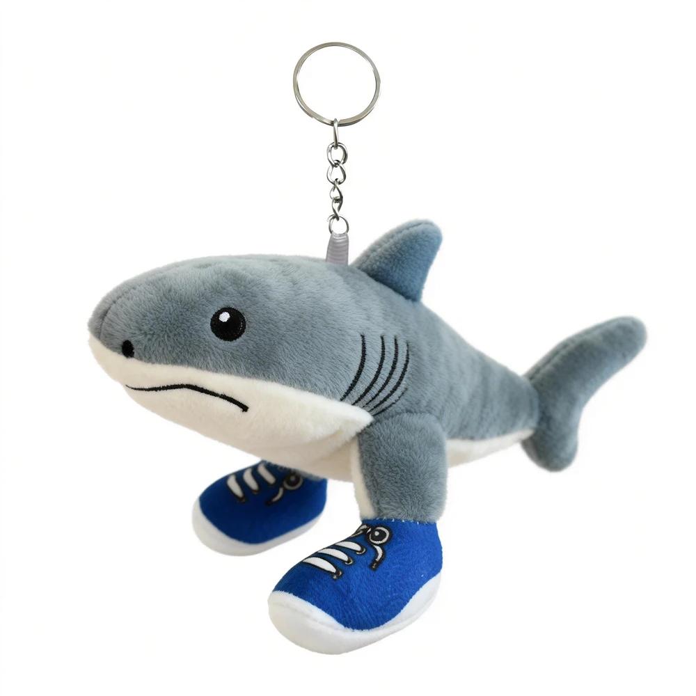 16-18cm Italian Brainrot Plush Keychains Doll Keyring Stuffed Peluche Toy Tralalelo Tralala Tung Tung Tung Sahur Gift