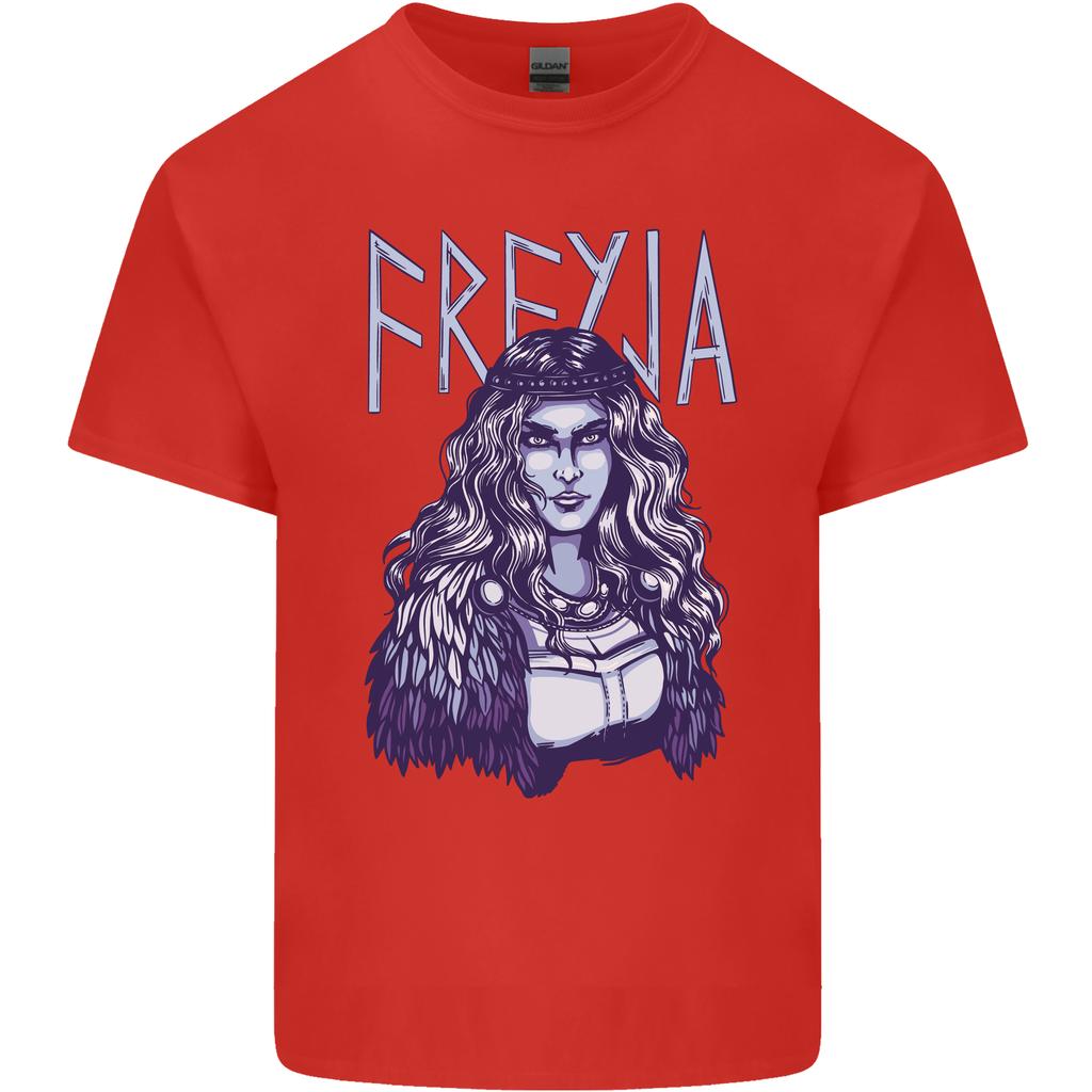 Freyja Norse Goddess Viking Valhalla Unisexs Light Cotton TShirt