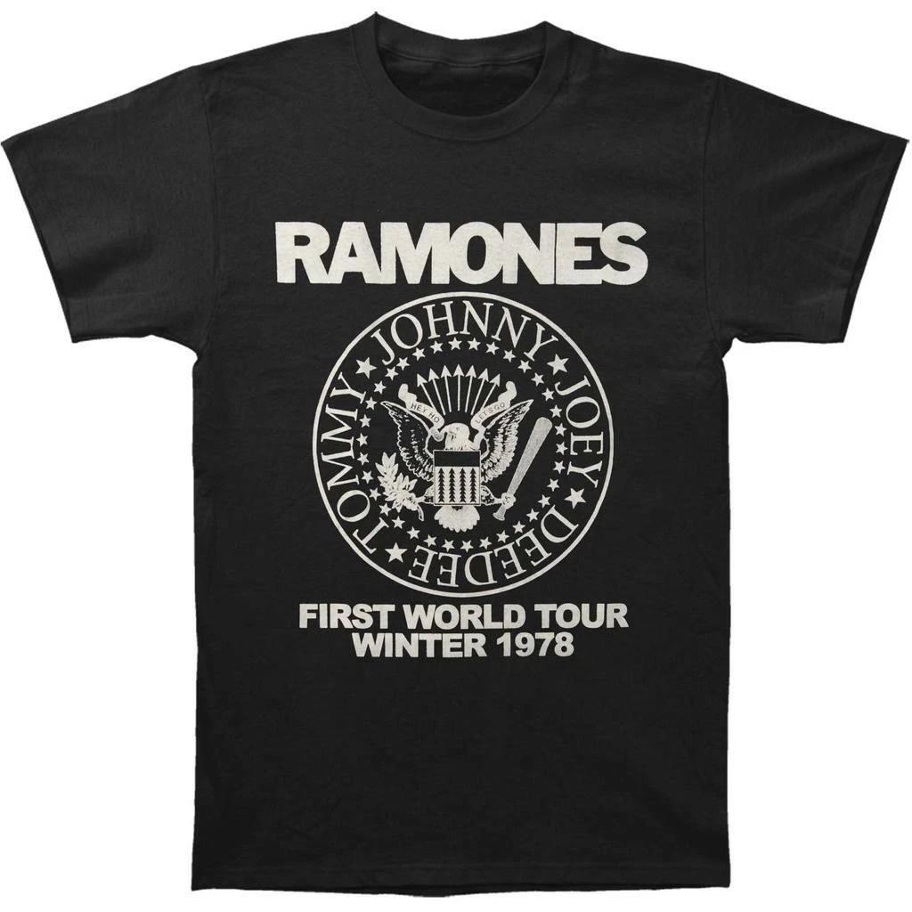 The Ramones Presidential Seal Logo First World Tour 1978 Mens Cotton T-Shirt XL