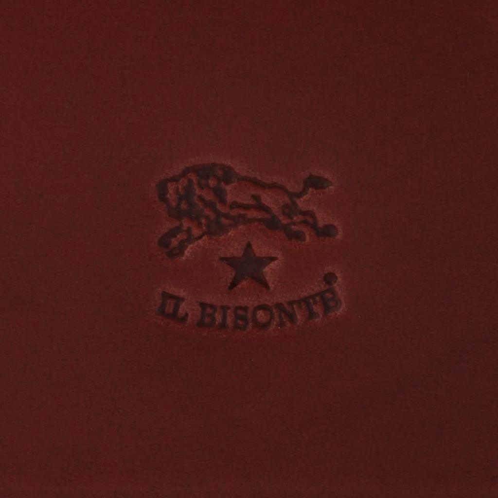IL BISONTE Card Case, Unisex, Cowhide Leather, Biscuit, Light Brown, 54154152309493
