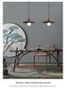 Nordic Solid Wood Pendant Light for Bedroom, Tea Room, Corridor, or Bar