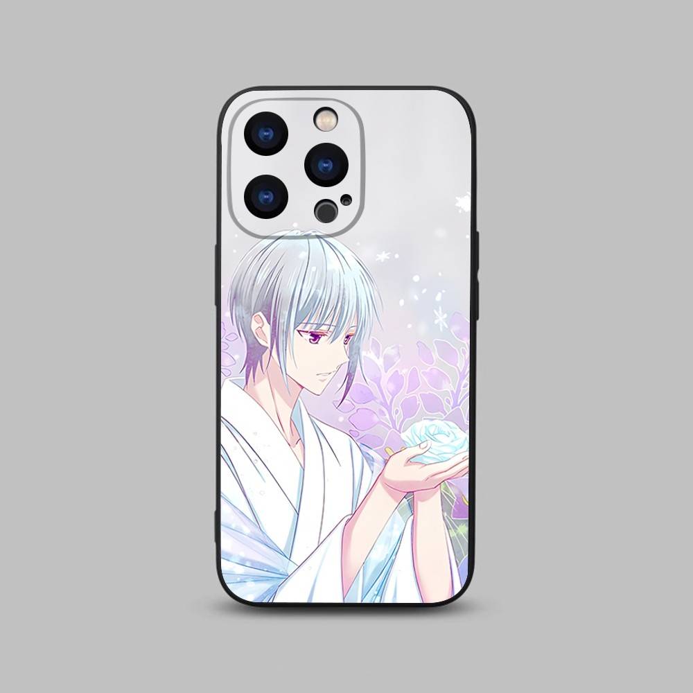 F-Fruit Anime B-Baskets Phone Case For iPhone 17,16,15,14,13,12,11,Pro,Max,Plus,X,XS,SE4,E,Mini,Soft Black Case
