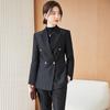 Women's Burgundy Two-Piece Business Suit