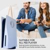 PS5 Faceplate with Cooling Hole Dust Filter for Disc Version DOBEWINGDELOU PS5 Faceplate Console Cover Replacement Side Plate Shell Dustproof Accessor