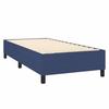 Maison Exclusive - Sommier à lattes de lit avec matelas Bleu 90x190 cm Tissu