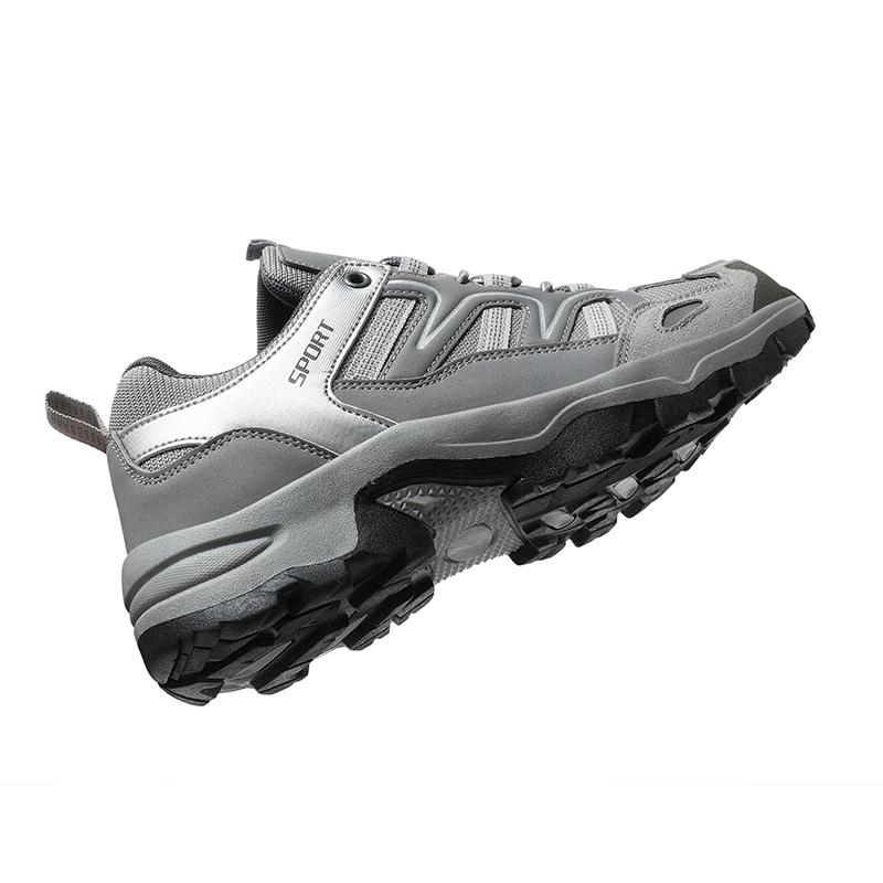 Mode Hochwertige Leder Wanderschuhe Langlebige Outdoor Sport Herren Trekking Lederschuhe Schnürschuhe Klettern Jagd Sneaker