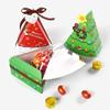 10pcs Exquisite Christmas Gift Candy Boxes Cute Storage Box Xmas Eve Packaging Bag  Holiday