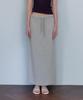 Teuwi Heco Studded Banding Long Skirt