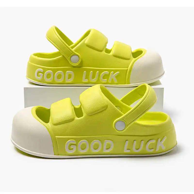 Fashion Strappy Summer Closed Toe Sandals Women Home Boots Shoes Slippers Sneakers Sport Top Comfort Kit Mobile Sabot Sapateni