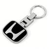 1Pcs Car H Logo Keychain 3D Metal Key Ring Accessories  for Honda Civic Fit Jazz Accord Pilot CRV Odyssey Passport City Shuttle RH6