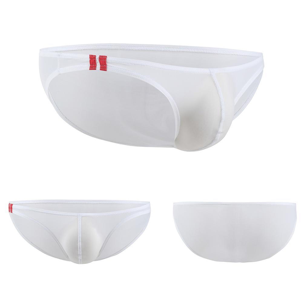 Puntos Men Sexy Respirant U Convexe Bulge Pouch T-Back Thong Slips Sous-Vêtements Taille Basse