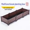 Thickened Plastic Vegetable & Flower Planter Box for Balcony, Indoor, Terrace, or Courtyard
