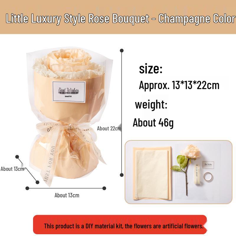 Creative DIY Kindergarten Craft: Handmade French Rose Bouquet for Teacher s Day