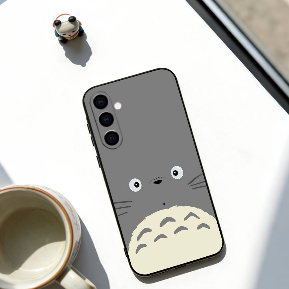 My Neighbor Totoro Phone Case Soft Black For Samsung Galaxy A73,A72,A71,A70,A53,A52,A51