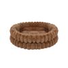Large Oval Cat Dog Bed Enclosed Warm Winter Pet House for Small Dogs Cats All Seasons