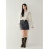 JIUZI AnaCo Relaxed Fit Dropped Shoulder Jacquard Wool Sweater