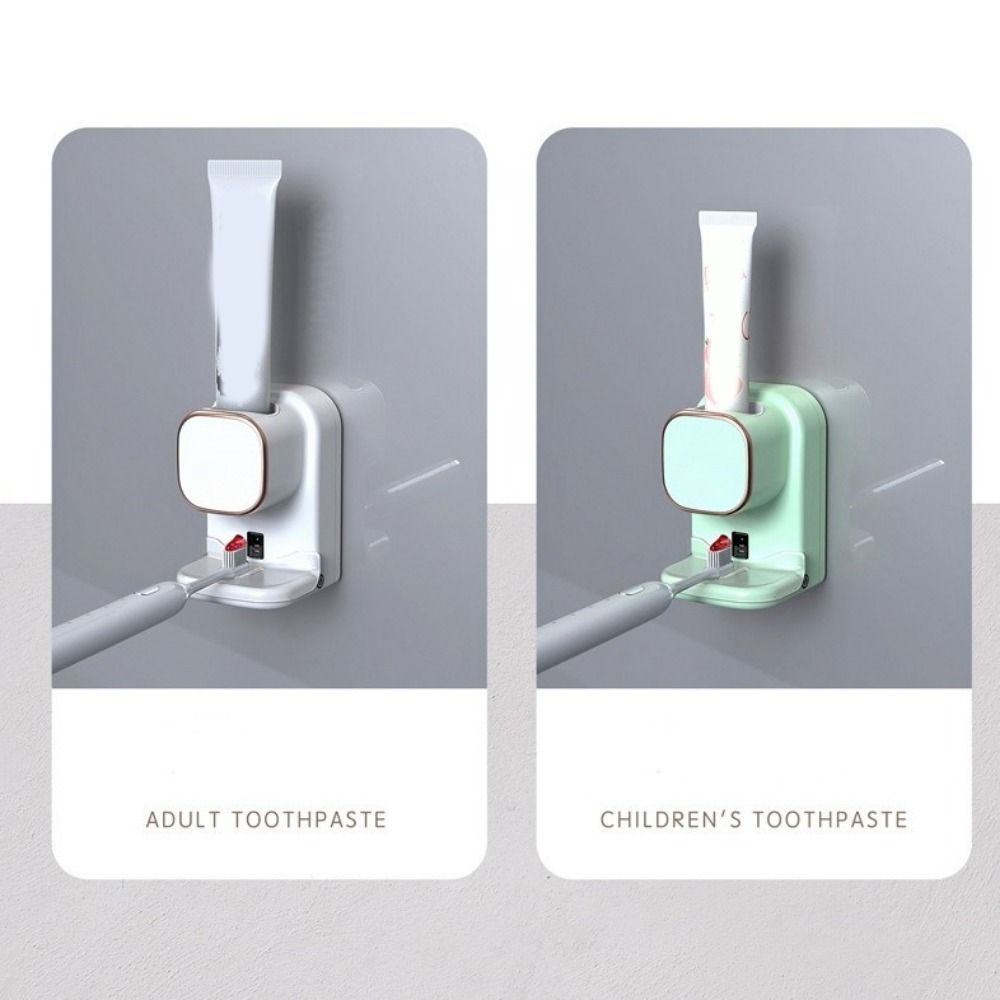 Non Perforated Automatic Toothpaste Dispenser Automatic Sensor Toothpaste Dispenser for Bathroom