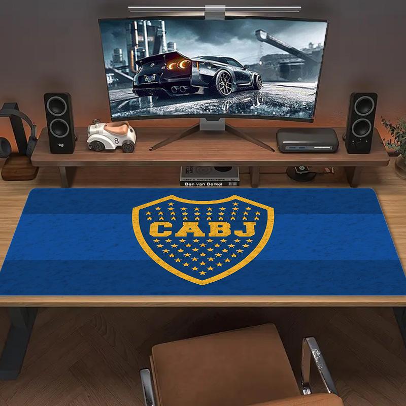 Club Atletico Boca Juniors Print  Cushion Non-slip Laptop Tablet Big Mousepad XXL Mat Mini PC Playmat With Lock edge