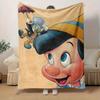 1pc, Disney Pinocchio Jiminy Cricket Blanket Gift for Home Decorative Throw Blanket Sofa Cover Bedding Travel Camping Car Beach Office Nap Mat
