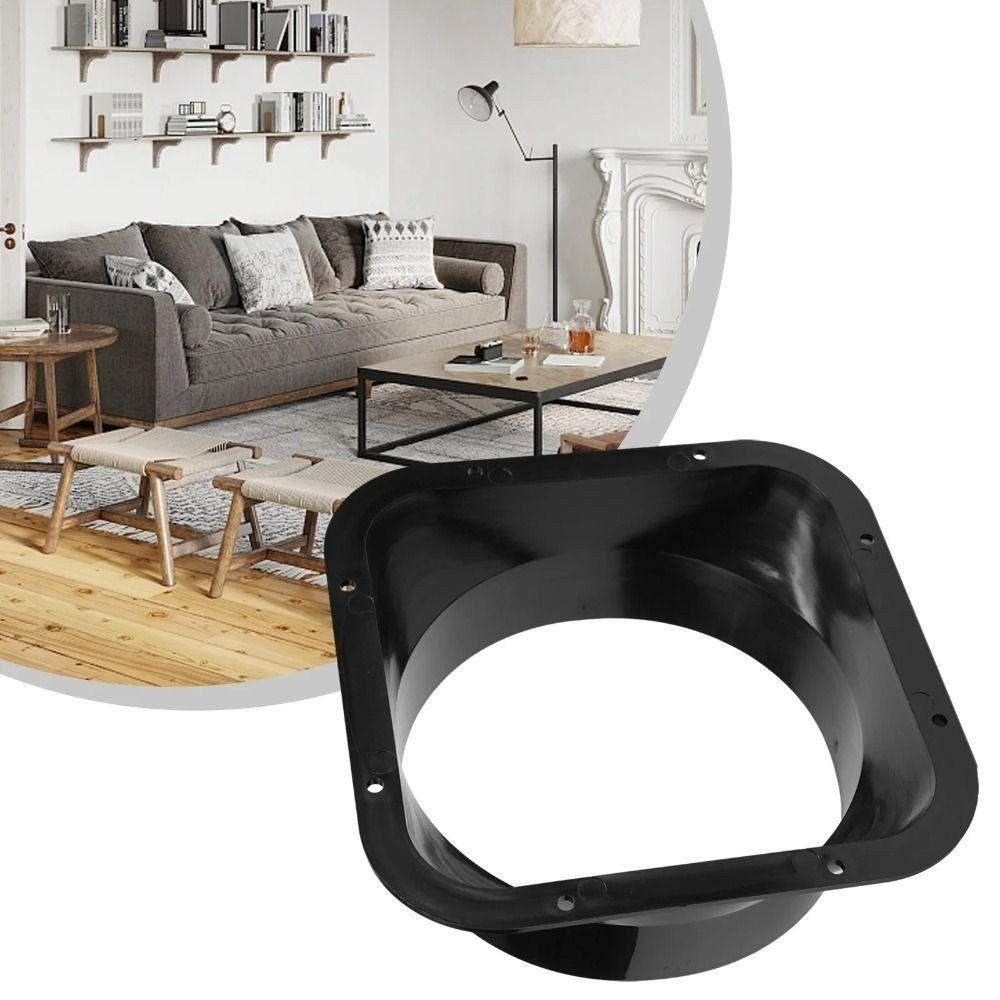 ABS Ventilation Pipe Joint 100-300MM Vent Pipe Adapter Exhaust Pipe Connector  Kitchen