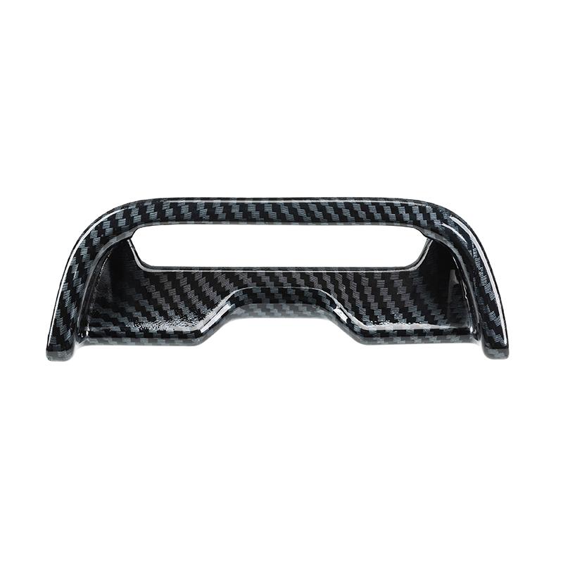 

1 шт. Накладка на кнопку переключателя центрального подлокотника из углеродного волокна для Dodge Charger 2016-2021 Внутренние детали