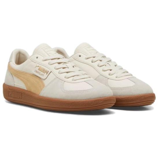 Puma Baskets Unisexe Palermo Cuir Neige Alpine Poussière du Désert 396464-13