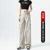 Overalls Women's Spring Thin Parachute Pants Small High Waist Wide Leg Casual Quick-Drying Sports Fitness Pants