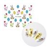 3D Self-Adhesive Glitter Easter Nail Stickers Ble 1049D