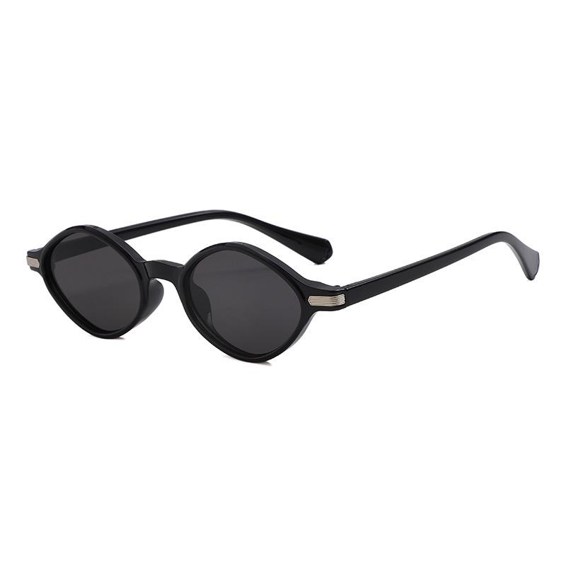 Trendy European-American INS Style Small Frame Sunglasses - Versatile UV Protection, High-End Look for Posing