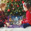 Calendario de Adviento 2023 Rompecabezas-Papá Noel Prepara Regalos Rompecabezas de Vacaciones Familiares Navideñas 1008 Piezas Rompecabezas, 24 Cajas Rompecabezas Para Cuenta Atrás T