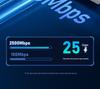 ShanZe PCI-E 2.5G Gigabit Network Card for Desktop - Built-in Wired High-Speed 1000M E-sports Internet Access