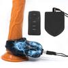 Multi-Frequency Silicone Anal Plug with Stepless Speed Control for G-Spot Stimulation and SM Play.