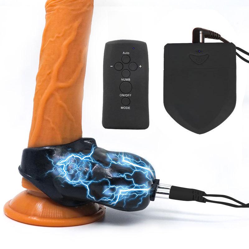 Multi-Frequency Silicone Anal Plug with Stepless Speed Control for G-Spot Stimulation and SM Play.