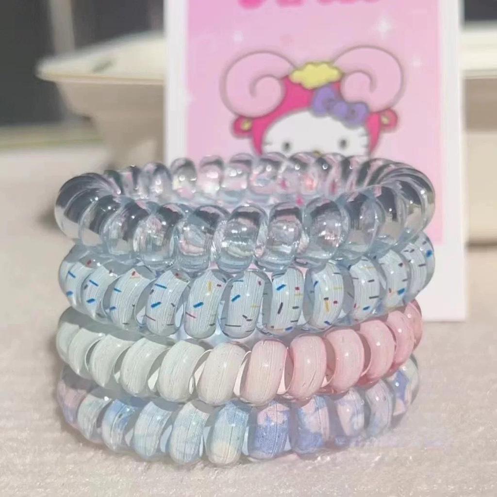 Elastic Hair Ties - No-Pull, Versatile & Stylish for 2024