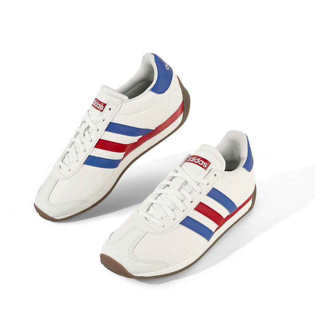 Adidas RUNVISTA Laufschuhe Herren Weiß Blau Rot HQ2317