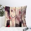 Anime JUUZOU SUZUYA Tokyo Pillow Case Square Pillow Bedroom Sofa Leisure Comfort Cushion Car Living Room Home Decoration