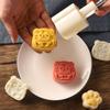 50g Cute Tiger Shape Plastic Mooncake Molds Mooncake Mould DIY Baking Accessories Kitchen Gadget for Mid-Autumn Festival