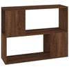 VidaXL Bibliothèque-Séparateur de pièce Chêne marron 80x24x63 cm 826646