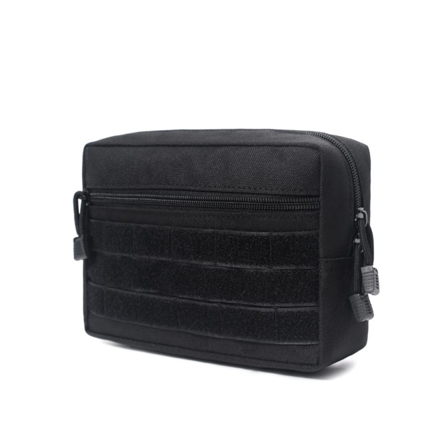 Black Tactical Gear Utility Pocket Tool Bag Organizer Admin Pouch Waterproof New