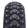 10x2.70 6.5 (10x2.75) Electric Scooter Tire with Anti Slip Screws Three Color Line Rubber Honeycomb Shock Absorption Solid Tire for Snow Off Road