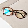 Unisex High-End Retro Sandalwood Optical Glasses with Square Wooden Frame