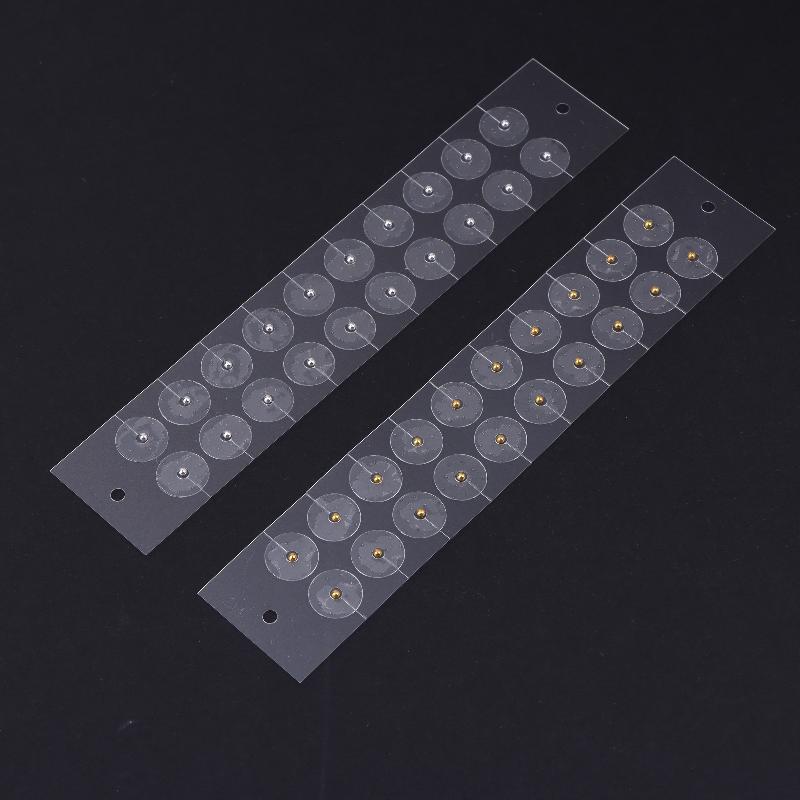 100Pcs Ear Bead Patch Auriculotherapy Breathable Acupressure Ear Press Bead Patch Sticker Acupressure Bead Patch