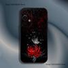 Ghoul Red Spider Lily Tokyo For Samsung Phone Case S25,S24,S21,S22,S23,S30,Ultra,S20,Plus,Fe,Lite,5G Black Cover