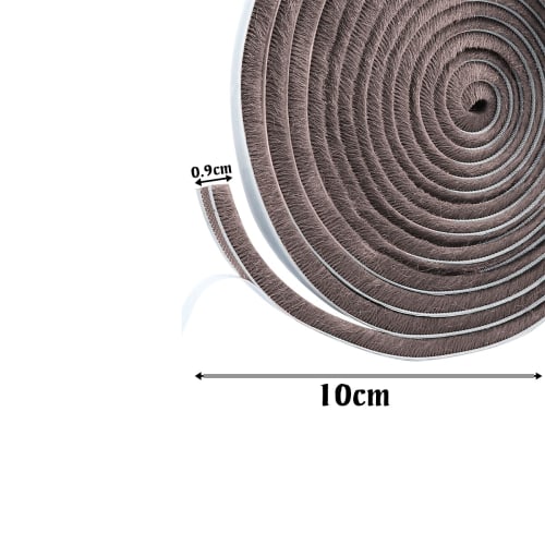 Gap Tape, Mohair Tape for Reinforcement, Gap Management, Horsehair Tape, Mohair Tape for Window Seams, Mohair Type, Cold Protection, Insect Repellent,